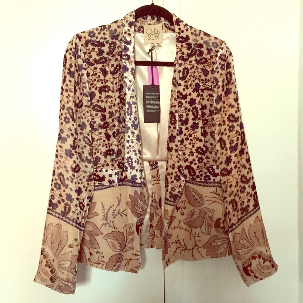 Chaser Velvet Blazer